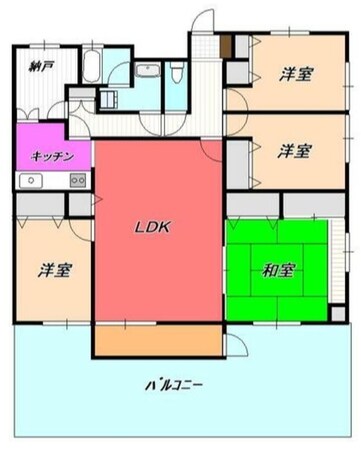 明石ビルの物件間取画像